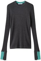 【チノ/CINOH】のクルー ネック タイト ニット 人気、トレンドファッション・服の通販 founy(ファニー) ファッション Fashion レディースファッション Fashion for Women トップス・カットソー Cut & Sew Tops ニット Knit Tops & Sweaters カジュアルプルオーバー・ニットトップス Pullovers & Knit Tops / Casual Pullovers なめらか Smooth, Silky Texture イタリア Italy インナー Innerwear コンパクト Compact, Small Size エレガント 上品 Elegant thumbnail チャコールグレー/ターコイズ|ID: prp329100004691434 ipo3291000000035563057