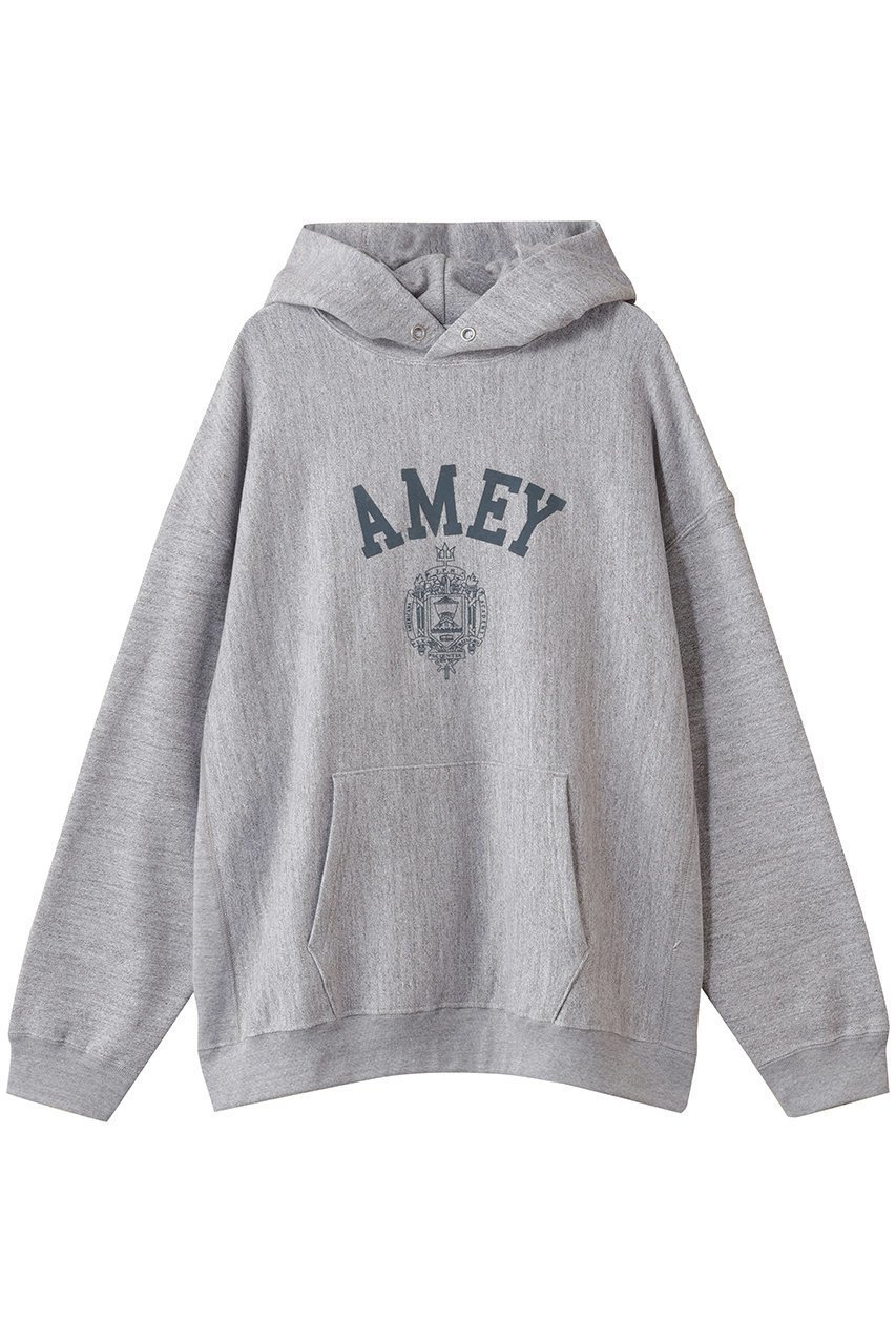 【アメリカーナ/Americana】のリバースウィーブスウェットフーディー インテリア・キッズ・メンズ・レディースファッション・服の通販 founy(ファニー) 　ファッション　Fashion　レディースファッション　Fashion for Women　トップス・カットソー　Cut & Sew Tops　シャツ・ブラウス・オフィスカジュアル　Elegant Blouses & Button-Ups　レディースパーカー・カジュアルフーディー　Casual Hoodies & Sweatshirts　ロングTシャツ・Tシャツ　Longline T-Shirts & Tees　スウェット・クルーネックトップス　Sweatshirts & Crewnecks / Relaxed Fit Sweat Tops　カットソー・ベーシックTシャツ　Cut-and-Sewn Tops / Stretch Tees & Basics　スラックス　Slacks, Dress Pants　デニム　Denim, Jeans Material　ミックス　Mix, Mixed Style　新作・新入荷　New Arrivals / New In　杢グレー|ID: prp329100004691438 ipo3291000000033878168