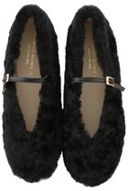 【コルソローマ9/CORSO ROMA9】のシアリングVカットメリージェーンシューズ ブラック|ID: prp329100004691455 ipo3291000000036182383