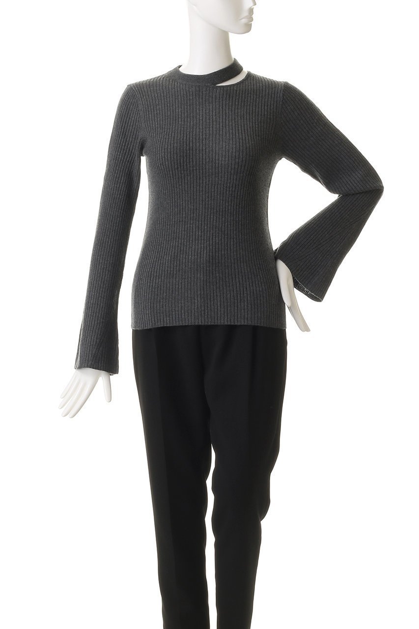 【マノフ/MANOF】のBUSTIER SET RIB KNIT ニット 人気、トレンドファッション・服の通販 founy(ファニー) 　ファッション　Fashion　レディースファッション　Fashion for Women　トップス・カットソー　Cut & Sew Tops　ニット　Knit Tops & Sweaters　カジュアルプルオーバー・ニットトップス　Pullovers & Knit Tops / Casual Pullovers　ビスチェ　Bustiers & Corset Tops / Layered Bustier Style　おすすめ　Recommended / Our Picks　アシンメトリー　Asymmetrical Style　カッティング　Cutting Detail　フィット　Fit, Slim Fit　フレア　Flare, Flared　ボトム　Bottoms, Lower Wear　ワイド　Wide, Wide Fit　エレガント 上品　Elegant　other-6|ID: prp329100004691456 ipo3291000000036085229