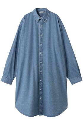 【オブラダ/Oblada】 IVY ビッグデニムシャツ人気、トレンドファッション・服の通販 founy(ファニー) ファッション Fashion レディースファッション Fashion for Women トップス・カットソー Cut & Sew Tops シャツ・ブラウス・オフィスカジュアル Elegant Blouses & Button-Ups スリーブ Sleeve, Long Sleeve / Short Sleeve デニム Denim, Jeans Material トレンド Trend, Trending Now ロング Long, Long-Length 新作・新入荷 New Arrivals / New In |ID:prp329100004691460