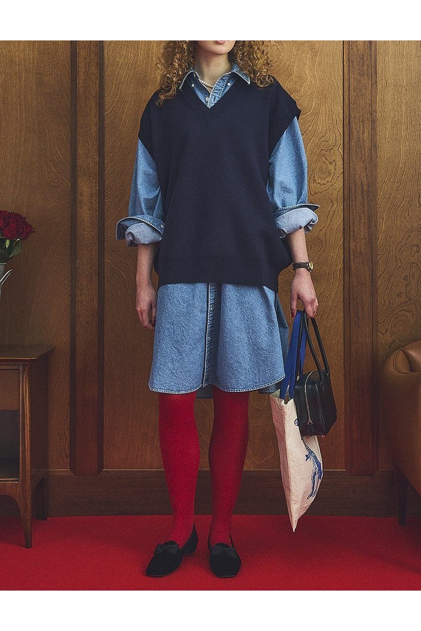 【オブラダ/Oblada】のIVY ビッグデニムシャツ 人気、トレンドファッション・服の通販 founy(ファニー) 　ファッション　Fashion　レディースファッション　Fashion for Women　トップス・カットソー　Cut & Sew Tops　シャツ・ブラウス・オフィスカジュアル　Elegant Blouses & Button-Ups　スリーブ　Sleeve, Long Sleeve / Short Sleeve　デニム　Denim, Jeans Material　トレンド　Trend, Trending Now　ロング　Long, Long-Length　新作・新入荷　New Arrivals / New In　other-7|ID: prp329100004691460 ipo3291000000033878348