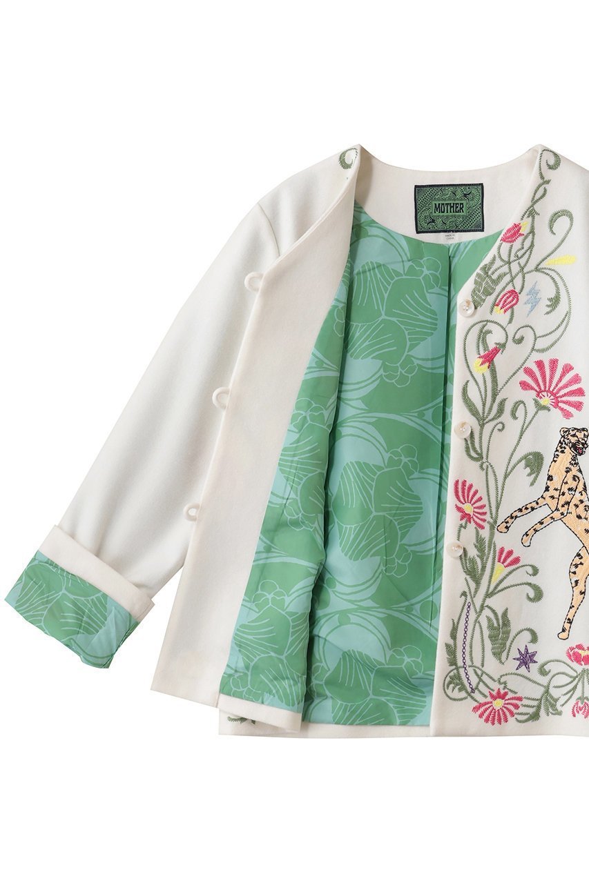 【マザー/MOTHER】のTHE EYE OPENER ボタニカルジャケット (ACA) 人気、トレンドファッション・服の通販 founy(ファニー) 　ファッション　Fashion　レディースファッション　Fashion for Women　アウター　Coat / Outerwear Collection　レディースジャケット・軽アウター　Jackets　ブルゾンジャケット・スポーティアウター　Blouson Jackets　カーディガン　Cardigan, Knitwear　シンプル　Simple, Minimal　ジャケット　Jacket, Outerwear　デニム　Denim, Jeans Material　ブルゾン　Blouson, Bomber Jacket　ボタニカル　Botanical, Floral Pattern　新作・新入荷　New Arrivals / New In　other-6|ID: prp329100004691464 ipo3291000000033878385