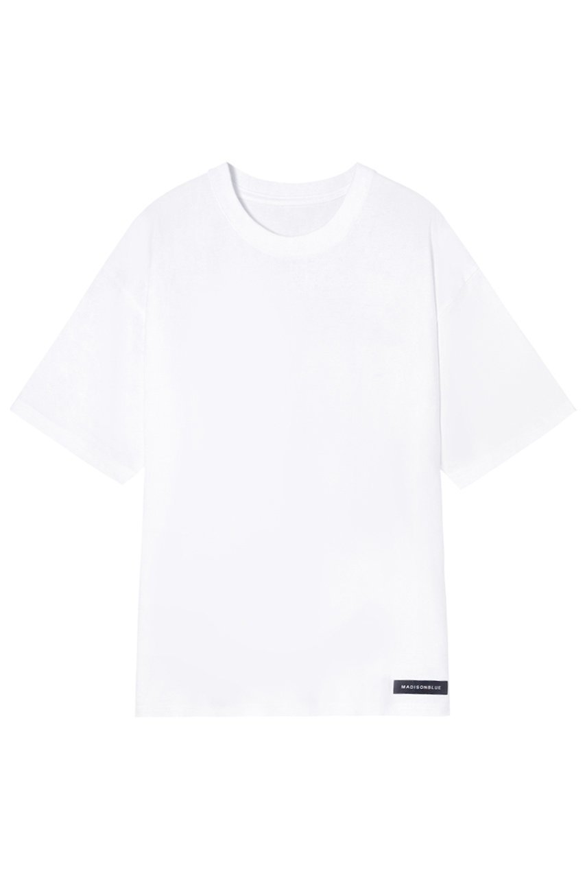【マディソンブルー/MADISONBLUE】のNUMBERING TEE LE MADISON ナンバリングTシャツ インテリア・キッズ・メンズ・レディースファッション・服の通販 founy(ファニー) 　ファッション　Fashion　レディースファッション　Fashion for Women　トップス・カットソー　Cut & Sew Tops　シャツ・ブラウス・オフィスカジュアル　Elegant Blouses & Button-Ups　ロングTシャツ・Tシャツ　Longline T-Shirts & Tees　カットソー・ベーシックTシャツ　Cut-and-Sewn Tops / Stretch Tees & Basics　インド　Indian Textile　グラフィック　Graphic, Graphic Design　ショート　Short, Short Length　シンプル　Simple, Minimal　スリーブ　Sleeve, Long Sleeve / Short Sleeve　フロント　Front, Front Design　プリント　Print, Printed Pattern　エレガント 上品　Elegant　定番　Standard, Basic Item　新作・新入荷　New Arrivals / New In　ホワイト|ID: prp329100004691473 ipo3291000000033878449