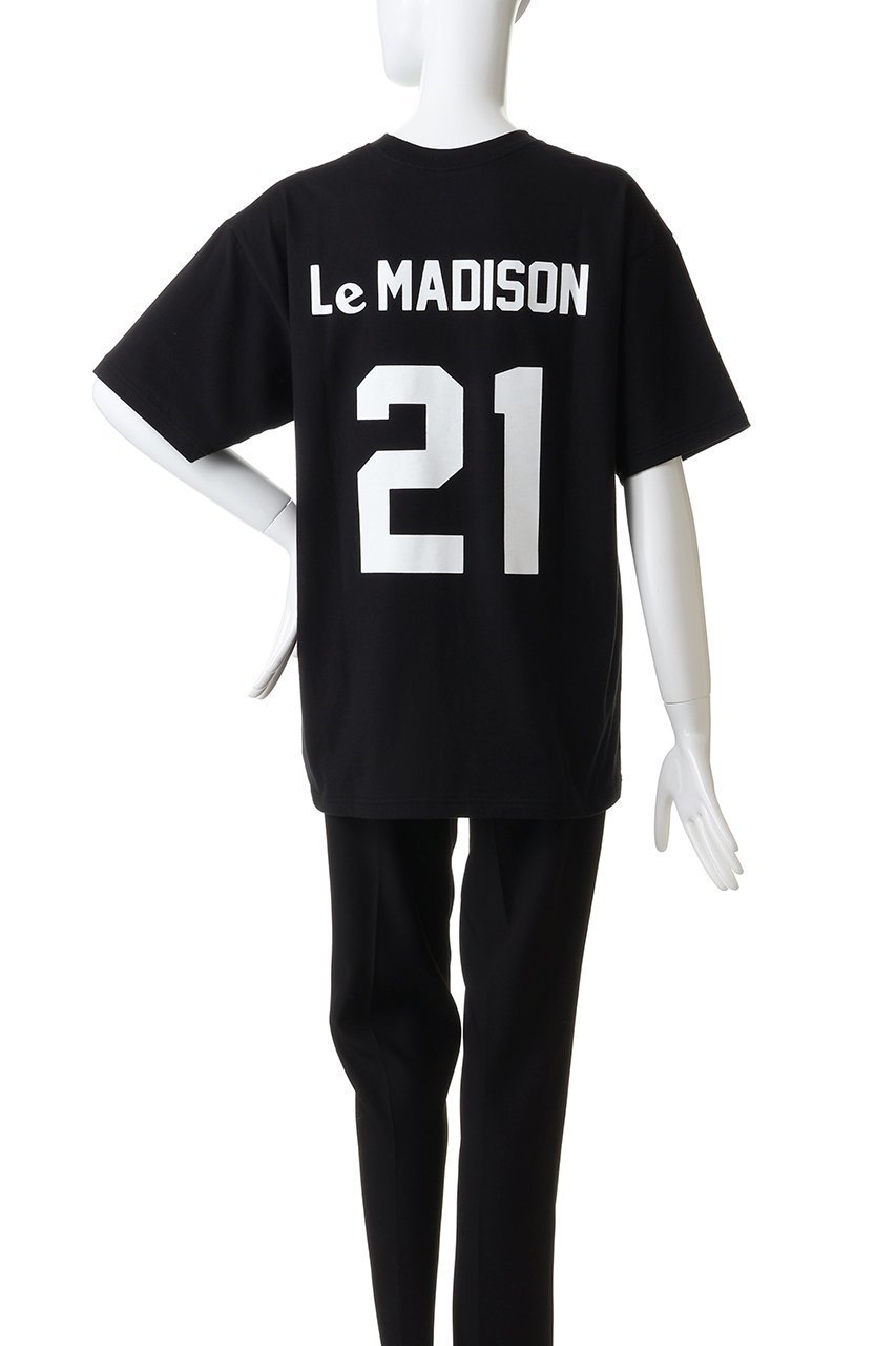 【マディソンブルー/MADISONBLUE】のNUMBERING TEE LE MADISON ナンバリングTシャツ 人気、トレンドファッション・服の通販 founy(ファニー) 　ファッション　Fashion　レディースファッション　Fashion for Women　トップス・カットソー　Cut & Sew Tops　シャツ・ブラウス・オフィスカジュアル　Elegant Blouses & Button-Ups　ロングTシャツ・Tシャツ　Longline T-Shirts & Tees　カットソー・ベーシックTシャツ　Cut-and-Sewn Tops / Stretch Tees & Basics　インド　Indian Textile　グラフィック　Graphic, Graphic Design　ショート　Short, Short Length　シンプル　Simple, Minimal　スリーブ　Sleeve, Long Sleeve / Short Sleeve　フロント　Front, Front Design　プリント　Print, Printed Pattern　エレガント 上品　Elegant　定番　Standard, Basic Item　新作・新入荷　New Arrivals / New In　other-4|ID: prp329100004691473 ipo3291000000033878456