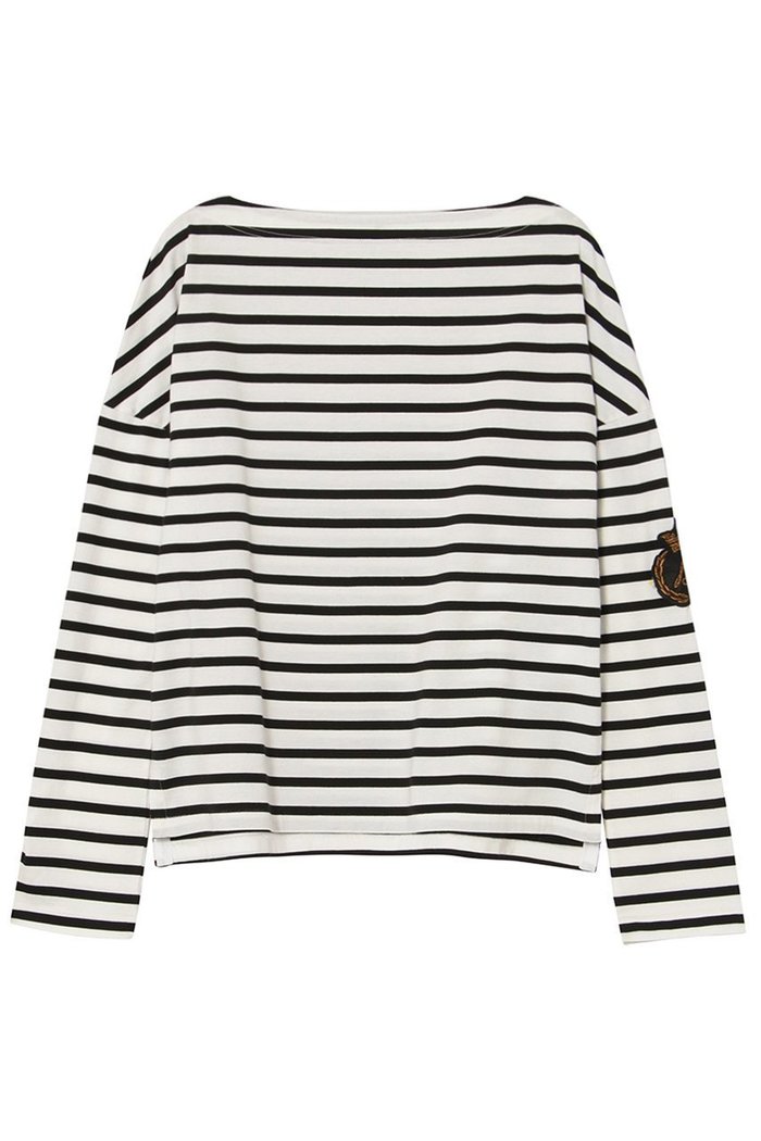 【マディソンブルー/MADISONBLUE】のBOAT NECK L/S TEE BORDER ボーダーボートネックL/S Tシャツ インテリア・キッズ・メンズ・レディースファッション・服の通販 founy(ファニー) https://founy.com/ ファッション Fashion レディースファッション Fashion for Women トップス・カットソー Cut & Sew Tops シャツ・ブラウス・オフィスカジュアル Elegant Blouses & Button-Ups ロングTシャツ・Tシャツ Longline T-Shirts & Tees カットソー・ベーシックTシャツ Cut-and-Sewn Tops / Stretch Tees & Basics コンパクト Compact, Small Size スリーブ Sleeve, Long Sleeve / Short Sleeve ボーダー Border, Stripe ロング Long, Long-Length |ID: prp329100004691474 ipo3291000000036048672