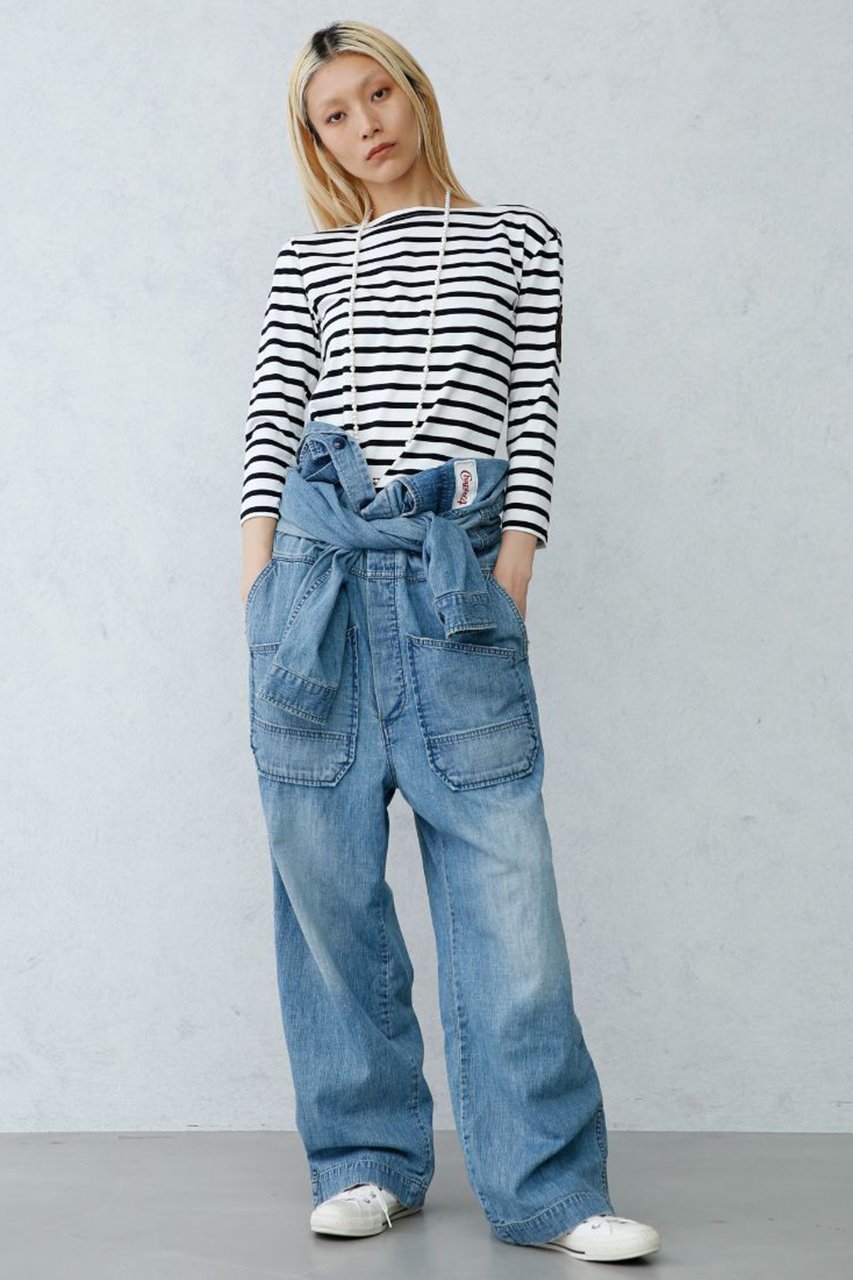 【マディソンブルー/MADISONBLUE】のBOAT NECK L/S TEE BORDER ボーダーボートネックL/S Tシャツ 人気、トレンドファッション・服の通販 founy(ファニー) 　ファッション　Fashion　レディースファッション　Fashion for Women　トップス・カットソー　Cut & Sew Tops　シャツ・ブラウス・オフィスカジュアル　Elegant Blouses & Button-Ups　ロングTシャツ・Tシャツ　Longline T-Shirts & Tees　カットソー・ベーシックTシャツ　Cut-and-Sewn Tops / Stretch Tees & Basics　コンパクト　Compact, Small Size　スリーブ　Sleeve, Long Sleeve / Short Sleeve　ボーダー　Border, Stripe　ロング　Long, Long-Length　other-6|ID: prp329100004691474 ipo3291000000036235277