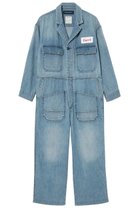 【マディソンブルー/MADISONBLUE】のJUMP SUITS DENIM デニムジャンプスーツ ブルー|ID:prp329100004691475