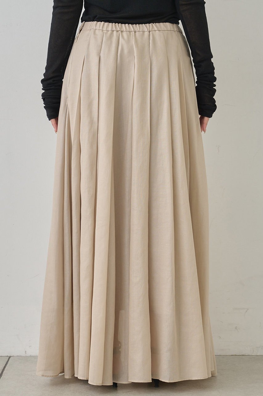 【ガリャルダガランテ/GALLARDAGALANTE】のシアープリーツスカート 人気、トレンドファッション・服の通販 founy(ファニー) 　ファッション　Fashion　レディースファッション　Fashion for Women　スカート　Skirts　プリーツスカート / 上品フェミニンスタイル　Pleated Skirts　ロングスカート　Long Skirts / Maxi & Midi Skirts　シアー　Sheer, See-Through　プリーツ　Pleats, Pleated　ペチコート　Petticoat, Underskirt　ロング　Long, Long-Length　エレガント 上品　Elegant　新作・新入荷　New Arrivals / New In　other-8|ID: prp329100004691480 ipo3291000000033878521