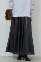 【ガリャルダガランテ/GALLARDAGALANTE】のシアープリーツスカート 人気、トレンドファッション・服の通販 founy(ファニー) ファッション Fashion レディースファッション Fashion for Women スカート Skirts プリーツスカート / 上品フェミニンスタイル Pleated Skirts ロングスカート Long Skirts / Maxi & Midi Skirts シアー Sheer, See-Through プリーツ Pleats, Pleated ペチコート Petticoat, Underskirt ロング Long, Long-Length エレガント 上品 Elegant |ID:prp329100004691480
