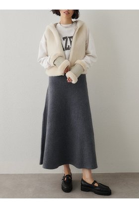 【ウィムガゼット/Whim Gazette】のニットフレアスカート 人気、トレンドファッション・服の通販 founy(ファニー) ファッション Fashion レディースファッション Fashion for Women スカート Skirts Aライン・フレアスカート A-Line & Flared Skirts ロングスカート Long Skirts / Maxi & Midi Skirts おすすめ Recommended / Our Picks ストレッチ Stretch, Stretchy Fabric セットアップ Set-Up, Coordinated Outfit フレア Flare, Flared ブルゾン Blouson, Bomber Jacket メランジ Melange, Mixed Yarn ロング Long, Long-Length エレガント 上品 Elegant 新作・新入荷 New Arrivals / New In A/W・秋冬 Autumn/Winter |ID:prp329100004691482