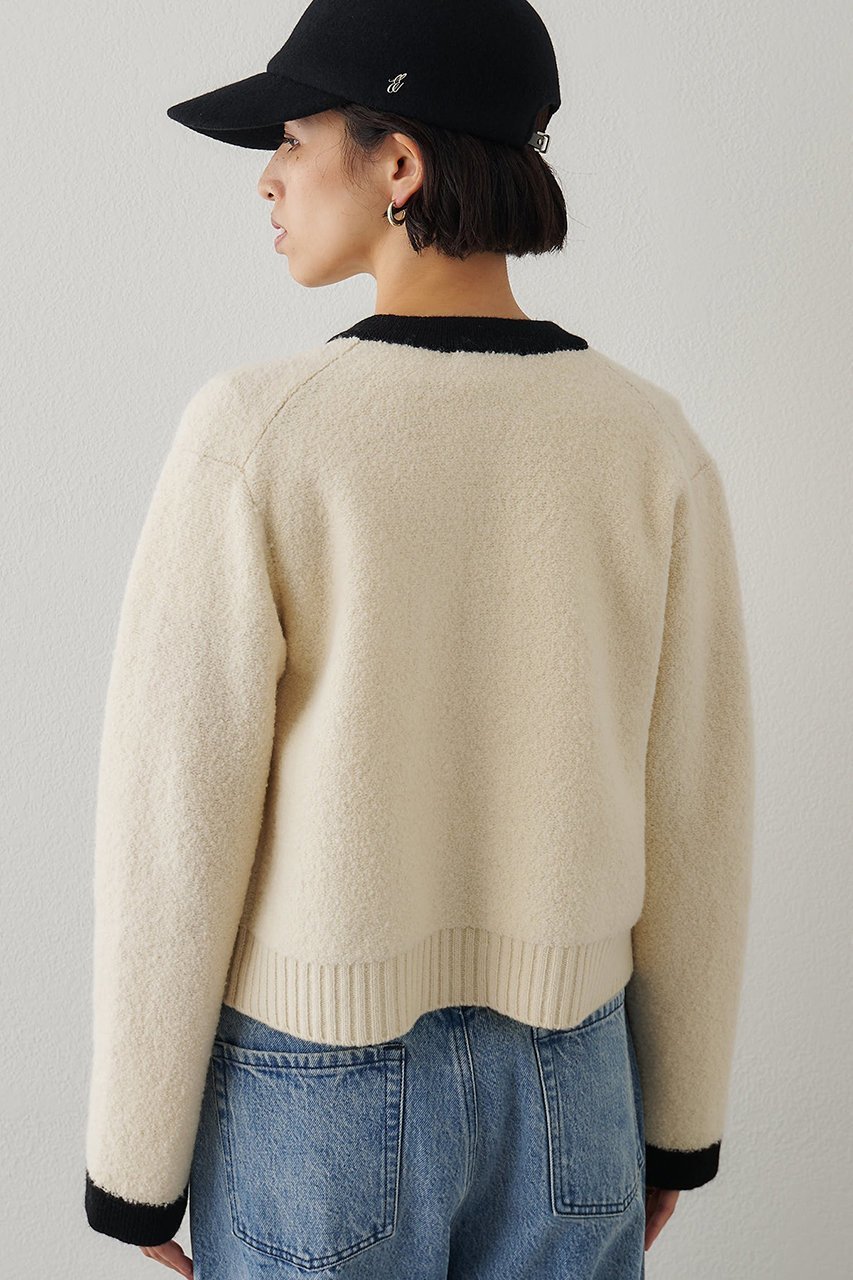 【ウィムガゼット/Whim Gazette】のブークレーニットジャケット 人気、トレンドファッション・服の通販 founy(ファニー) 　ファッション　Fashion　レディースファッション　Fashion for Women　アウター　Coat / Outerwear Collection　レディースジャケット・軽アウター　Jackets　カーディガン　Cardigan, Knitwear　クラシカル　Classical, Vintage-Inspired　ジャケット　Jacket, Outerwear　other-3|ID: prp329100004691483 ipo3291000000036234863