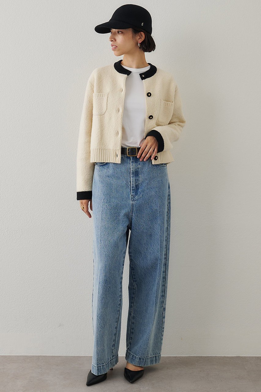 【ウィムガゼット/Whim Gazette】のブークレーニットジャケット 人気、トレンドファッション・服の通販 founy(ファニー) 　ファッション　Fashion　レディースファッション　Fashion for Women　アウター　Coat / Outerwear Collection　レディースジャケット・軽アウター　Jackets　カーディガン　Cardigan, Knitwear　クラシカル　Classical, Vintage-Inspired　ジャケット　Jacket, Outerwear　other-6|ID: prp329100004691483 ipo3291000000036234866