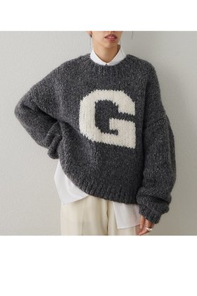 【ウィムガゼット/Whim Gazette】のGハンドニットプルオーバー 人気、トレンドファッション・服の通販 founy(ファニー) ファッション Fashion レディースファッション Fashion for Women トップス・カットソー Cut & Sew Tops ニット Knit Tops & Sweaters カジュアルプルオーバー・ニットトップス Pullovers & Knit Tops / Casual Pullovers イタリア Italy ハンド Hand, Handmade 新作・新入荷 New Arrivals / New In |ID:prp329100004691484