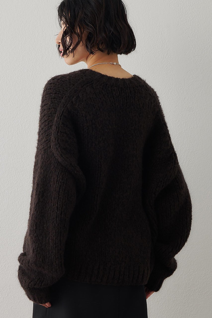 【ウィムガゼット/Whim Gazette】のGハンドニットプルオーバー 人気、トレンドファッション・服の通販 founy(ファニー) 　ファッション　Fashion　レディースファッション　Fashion for Women　トップス・カットソー　Cut & Sew Tops　ニット　Knit Tops & Sweaters　カジュアルプルオーバー・ニットトップス　Pullovers & Knit Tops / Casual Pullovers　イタリア　Italy　ハンド　Hand, Handmade　新作・新入荷　New Arrivals / New In　other-2|ID: prp329100004691484 ipo3291000000033878555