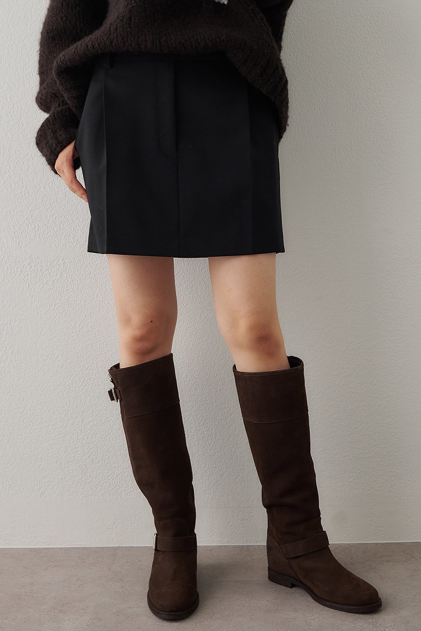 【ウィムガゼット/Whim Gazette】のタックミニスカート 人気、トレンドファッション・服の通販 founy(ファニー) 　ファッション　Fashion　レディースファッション　Fashion for Women　スカート　Skirts　ミニスカート　Mini Skirts　ストレッチ　Stretch, Stretchy Fabric　スニーカー　Sneakers, Trainers　スマート　Smart, Elegant　センター　Center, Center Line　ソックス　Socks, Hosiery　タイツ　Tights, Legwear　ダブル　Double, Double-Breasted　ミニスカート　Mini Skirt, Short Skirt　エレガント 上品　Elegant　新作・新入荷　New Arrivals / New In　other-4|ID: prp329100004691486 ipo3291000000033878577