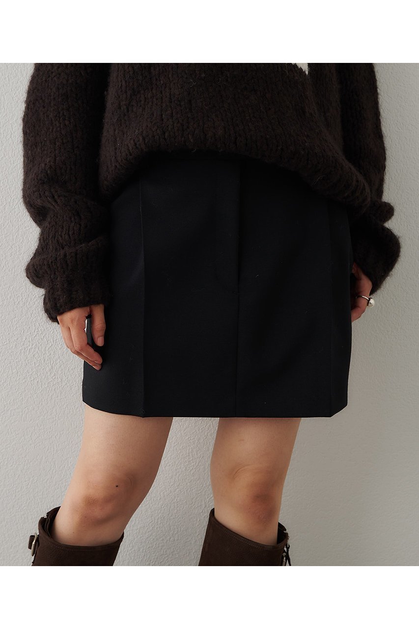 【ウィムガゼット/Whim Gazette】のタックミニスカート 人気、トレンドファッション・服の通販 founy(ファニー) 　ファッション　Fashion　レディースファッション　Fashion for Women　スカート　Skirts　ミニスカート　Mini Skirts　ストレッチ　Stretch, Stretchy Fabric　スニーカー　Sneakers, Trainers　スマート　Smart, Elegant　センター　Center, Center Line　ソックス　Socks, Hosiery　タイツ　Tights, Legwear　ダブル　Double, Double-Breasted　ミニスカート　Mini Skirt, Short Skirt　エレガント 上品　Elegant　新作・新入荷　New Arrivals / New In　other-6|ID: prp329100004691486 ipo3291000000033878579