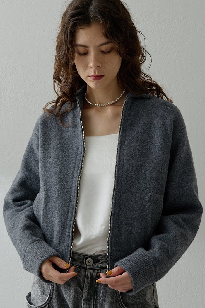 【ウィムガゼット/Whim Gazette】のニットブルゾン インテリア・キッズ・メンズ・レディースファッション・服の通販 founy(ファニー) https://founy.com/ ファッション Fashion レディースファッション Fashion for Women アウター Coat / Outerwear Collection レディースジャケット・軽アウター Jackets ブルゾンジャケット・スポーティアウター Blouson Jackets おすすめ Recommended / Our Picks ジャケット Jacket, Outerwear ストレッチ Stretch, Stretchy Fabric セットアップ Set-Up, Coordinated Outfit バランス Balance, Style Balance フォルム Silhouette, Form ブルゾン Blouson, Bomber Jacket ボトム Bottoms, Lower Wear メランジ Melange, Mixed Yarn エレガント 上品 Elegant 新作・新入荷 New Arrivals / New In 秋 Autumn |ID: prp329100004691488 ipo3291000000033878589
