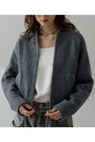 【ウィムガゼット/Whim Gazette】のニットブルゾン 人気、トレンドファッション・服の通販 founy(ファニー) ファッション Fashion レディースファッション Fashion for Women アウター Coat / Outerwear Collection レディースジャケット・軽アウター Jackets ブルゾンジャケット・スポーティアウター Blouson Jackets おすすめ Recommended / Our Picks ジャケット Jacket, Outerwear ストレッチ Stretch, Stretchy Fabric セットアップ Set-Up, Coordinated Outfit バランス Balance, Style Balance フォルム Silhouette, Form ブルゾン Blouson, Bomber Jacket ボトム Bottoms, Lower Wear メランジ Melange, Mixed Yarn エレガント 上品 Elegant 新作・新入荷 New Arrivals / New In 秋 Autumn |ID:prp329100004691488