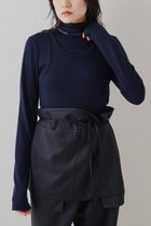 【ウィムガゼット/Whim Gazette】のタートルタンクプルオーバー 人気、トレンドファッション・服の通販 founy(ファニー) ファッション Fashion レディースファッション Fashion for Women トップス・カットソー Cut & Sew Tops シャツ・ブラウス・オフィスカジュアル Elegant Blouses & Button-Ups ロングTシャツ・Tシャツ Longline T-Shirts & Tees カジュアルプルオーバー・ニットトップス Pullovers & Knit Tops / Casual Pullovers カットソー・ベーシックTシャツ Cut-and-Sewn Tops / Stretch Tees & Basics ストレッチ Stretch, Stretchy Fabric スマート Smart, Elegant スリーブ Sleeve, Long Sleeve / Short Sleeve タンク Tank Top, Sleeveless Top タートルネック Turtleneck, High Neck ロング Long, Long-Length 新作・新入荷 New Arrivals / New In thumbnail ネイビー|ID: prp329100004691489 ipo3291000000033878599