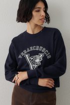 【ウィムガゼット/Whim Gazette】のロゴフロッキー裏毛 人気、トレンドファッション・服の通販 founy(ファニー) ファッション Fashion レディースファッション Fashion for Women トップス・カットソー Cut & Sew Tops シャツ・ブラウス・オフィスカジュアル Elegant Blouses & Button-Ups ロングTシャツ・Tシャツ Longline T-Shirts & Tees カットソー・ベーシックTシャツ Cut-and-Sewn Tops / Stretch Tees & Basics おすすめ Recommended / Our Picks コンパクト Compact, Small Size スウェット / スエット Sweatshirt, Sweatwear スリーブ Sleeve, Long Sleeve / Short Sleeve ロング Long, Long-Length ヴィンテージ Vintage Style エレガント 上品 Elegant 吸水 Absorbent, Quick-Dry 新作・新入荷 New Arrivals / New In thumbnail ネイビー|ID: prp329100004691490 ipo3291000000033878608
