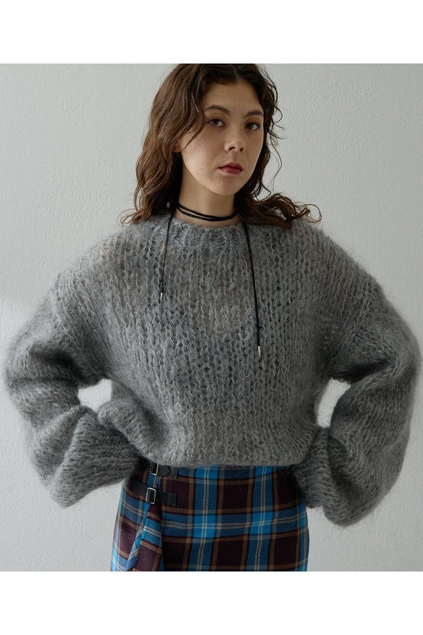 【ウィムガゼット/Whim Gazette】のハンドクルーニット 人気、トレンドファッション・服の通販 founy(ファニー) 　ファッション　Fashion　レディースファッション　Fashion for Women　トップス・カットソー　Cut & Sew Tops　ニット　Knit Tops & Sweaters　カジュアルプルオーバー・ニットトップス　Pullovers & Knit Tops / Casual Pullovers　イタリア　Italy　ハンド　Hand, Handmade　ベビー　Baby, Babywear　新作・新入荷　New Arrivals / New In　other-2|ID: prp329100004691491 ipo3291000000033878618