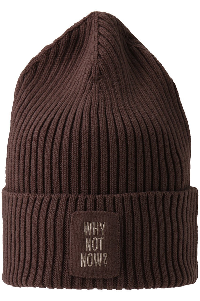 【カオス/Chaos】の【WHY NOT NOW】コニーニットビーニー インテリア・キッズ・メンズ・レディースファッション・服の通販 founy(ファニー) 　ファッション　Fashion　レディースファッション　Fashion for Women　トップス・カットソー　Cut & Sew Tops　ニット　Knit Tops & Sweaters　キャップ&ハット　Hats & Caps　おすすめ　Recommended / Our Picks　アウトドア　Outdoor Clothing　キャップ　Cap, Baseball Cap　シンプル　Simple, Minimal　パッチ　Patch, Appliqué　フロント　Front, Front Design　ワンポイント　One Point, Statement Accent　帽子　Hat, Headwear　新作・新入荷　New Arrivals / New In　秋　Autumn　A/W・秋冬　Autumn/Winter　モカ|ID: prp329100004691492 ipo3291000000033878627