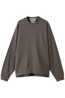 【ヨーク/YOKE】の【UNISEX】【YOKE × KATHARINE HAMNETT】オーガニック コットン ビッグ スウェット シャツ 人気、トレンドファッション・服の通販 founy(ファニー) ファッション Fashion レディースファッション Fashion for Women トップス・カットソー Cut & Sew Tops シャツ・ブラウス・オフィスカジュアル Elegant Blouses & Button-Ups レディースパーカー・カジュアルフーディー Casual Hoodies & Sweatshirts ロングTシャツ・Tシャツ Longline T-Shirts & Tees スウェット・クルーネックトップス Sweatshirts & Crewnecks / Relaxed Fit Sweat Tops カットソー・ベーシックTシャツ Cut-and-Sewn Tops / Stretch Tees & Basics ユニセックス Unisex, Genderless オーガニック Organic Cotton カッティング Cutting Detail コンパクト Compact, Small Size シンプル Simple, Minimal スウェット / スエット Sweatshirt, Sweatwear ビッグ Big, Oversized ポケット Pocket, Pocket Detail |ID:prp329100004691496