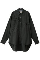 【ヨーク/YOKE / MEN】の【MEN】【YOKE × KATHARINE HAMNETT】オーガニック コットン マルチ ポケット シャツ チャコール|ID:prp329100004691497
