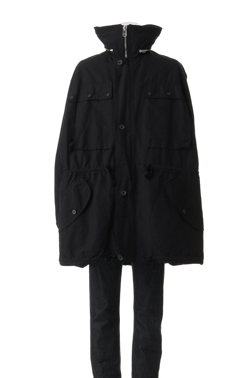【ヨーク/YOKE / MEN】の【MEN】【YOKE × KATHARINE HAMNETT】リサイクル ポリエステル ハーフ コート 人気、トレンドファッション・服の通販 founy(ファニー) 　ファッション　Fashion　メンズファッション　Fashion for Men　スタンド　Stand Collar, Upright Stand　ハーフ　Half, Half-Length　ポケット　Pocket, Pocket Detail　ミリタリー　Military, Army Style　モダン　Modern, Contemporary　ロング　Long, Long-Length　新作・新入荷　New Arrivals / New In　other-2|ID: prp329100004691498 ipo3291000000033878677