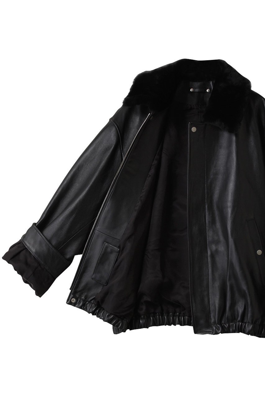 【シュタイン/ssstein】の【UNISEX】MOUTON COLLAR SHEEP LEATHER ZIP JACKET 人気、トレンドファッション・服の通販 founy(ファニー) 　ファッション　Fashion　レディースファッション　Fashion for Women　アウター　Coat / Outerwear Collection　レディースジャケット・軽アウター　Jackets　ユニセックス　Unisex, Genderless　エレガント 上品　Elegant　シンプル　Simple, Minimal　ジャケット　Jacket, Outerwear　other-6|ID: prp329100004691500 ipo3291000000036182571