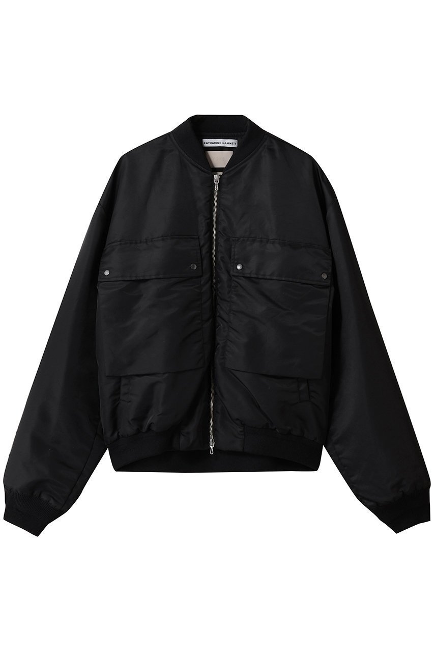 【ヨーク/YOKE / MEN】の【MEN】【YOKE × KATHARINE HAMNETT】リサイクル ナイロン フライト ジャケット 人気、トレンドファッション・服の通販 founy(ファニー) 　ファッション　Fashion　メンズファッション　Fashion for Men　ジャケット　Jacket, Outerwear　ツイル　Twist, Twisted Detail　フラップ　Flap, Flap Pocket　ポケット　Pocket, Pocket Detail　ミリタリー　Military, Army Style　新作・新入荷　New Arrivals / New In　A/W・秋冬　Autumn/Winter　 other-1|ID: prp329100004691501 ipo3291000000033878703