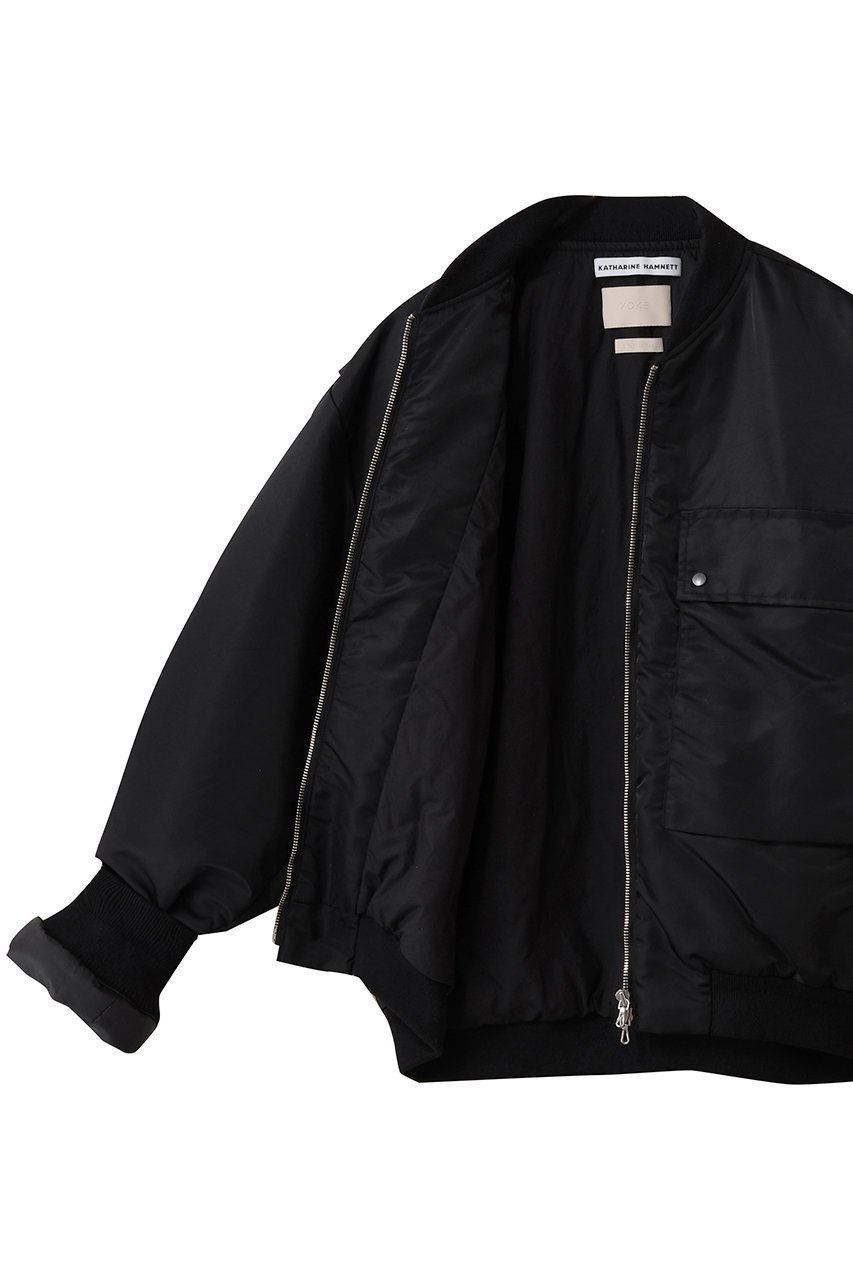 【ヨーク/YOKE / MEN】の【MEN】【YOKE × KATHARINE HAMNETT】リサイクル ナイロン フライト ジャケット 人気、トレンドファッション・服の通販 founy(ファニー) 　ファッション　Fashion　メンズファッション　Fashion for Men　ジャケット　Jacket, Outerwear　ツイル　Twist, Twisted Detail　フラップ　Flap, Flap Pocket　ポケット　Pocket, Pocket Detail　ミリタリー　Military, Army Style　新作・新入荷　New Arrivals / New In　A/W・秋冬　Autumn/Winter　other-6|ID: prp329100004691501 ipo3291000000033878709