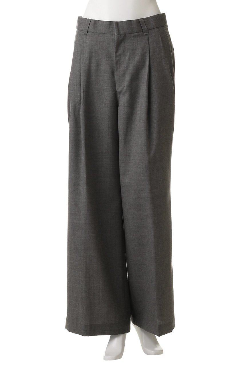 【マディソンブルー/MADISONBLUE】のPLEATED WIDE LEG LPT W TRO ワイドレッグパンツ 人気、トレンドファッション・服の通販 founy(ファニー) 　ファッション　Fashion　レディースファッション　Fashion for Women　パンツ　Pants & Trousers　ドレス　Dress, One-Piece　ルーズ　Loose, Oversized　エレガント 上品　Elegant　新作・新入荷　New Arrivals / New In　other-2|ID: prp329100004693062 ipo3291000000033886200