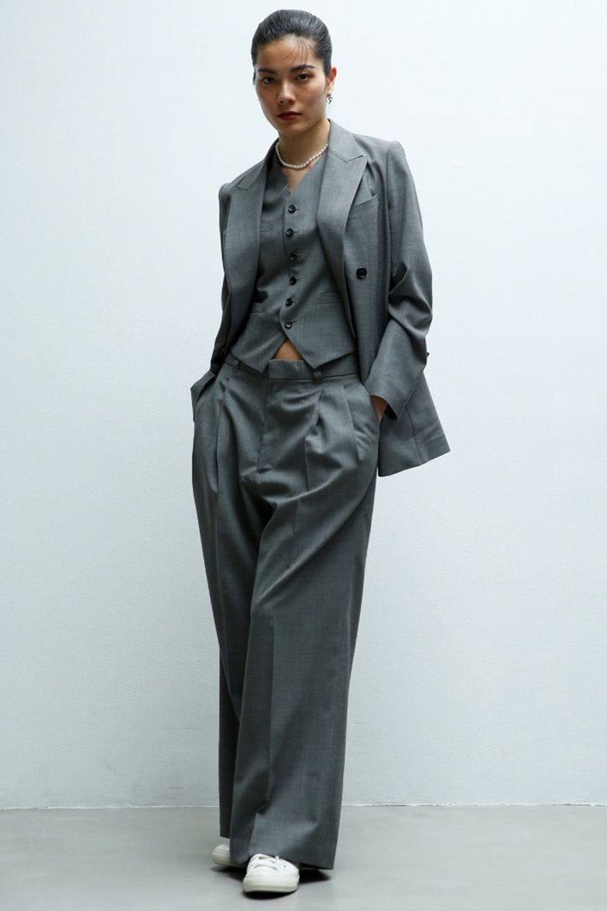 【マディソンブルー/MADISONBLUE】のPLEATED WIDE LEG LPT W TRO ワイドレッグパンツ 人気、トレンドファッション・服の通販 founy(ファニー) 　ファッション　Fashion　レディースファッション　Fashion for Women　パンツ　Pants & Trousers　ドレス　Dress, One-Piece　ルーズ　Loose, Oversized　エレガント 上品　Elegant　新作・新入荷　New Arrivals / New In　other-6|ID: prp329100004693062 ipo3291000000033886204
