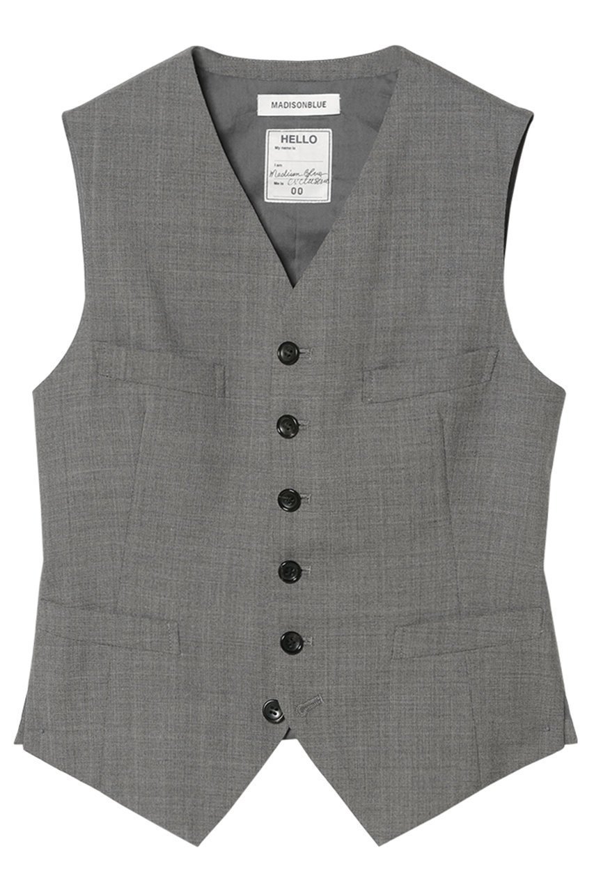 【マディソンブルー/MADISONBLUE】のVEST W TRO ベスト 人気、トレンドファッション・服の通販 founy(ファニー) 　ファッション　Fashion　レディースファッション　Fashion for Women　アウター　Coat / Outerwear Collection　レディースジャケット・軽アウター　Jackets　おすすめ　Recommended / Our Picks　ジャケット　Jacket, Outerwear　ベスト　Vest, Waistcoat　新作・新入荷　New Arrivals / New In　 other-1|ID: prp329100004693063 ipo3291000000033886207