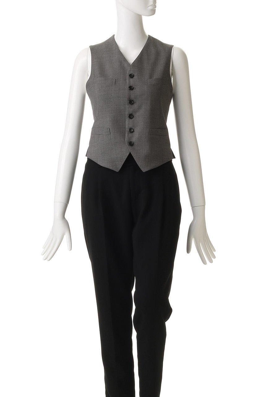 【マディソンブルー/MADISONBLUE】のVEST W TRO ベスト 人気、トレンドファッション・服の通販 founy(ファニー) 　ファッション　Fashion　レディースファッション　Fashion for Women　アウター　Coat / Outerwear Collection　レディースジャケット・軽アウター　Jackets　おすすめ　Recommended / Our Picks　ジャケット　Jacket, Outerwear　ベスト　Vest, Waistcoat　新作・新入荷　New Arrivals / New In　other-2|ID: prp329100004693063 ipo3291000000033886209