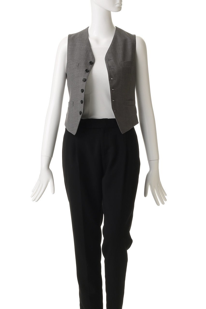 【マディソンブルー/MADISONBLUE】のVEST W TRO ベスト 人気、トレンドファッション・服の通販 founy(ファニー) 　ファッション　Fashion　レディースファッション　Fashion for Women　アウター　Coat / Outerwear Collection　レディースジャケット・軽アウター　Jackets　おすすめ　Recommended / Our Picks　ジャケット　Jacket, Outerwear　ベスト　Vest, Waistcoat　新作・新入荷　New Arrivals / New In　other-6|ID: prp329100004693063 ipo3291000000033886213