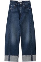 【マザー/MOTHER】のTHE HALF-PIPE ANKLE CUFF FRAY ロールアップデニム (PFI) ブルー|ID:prp329100004693068