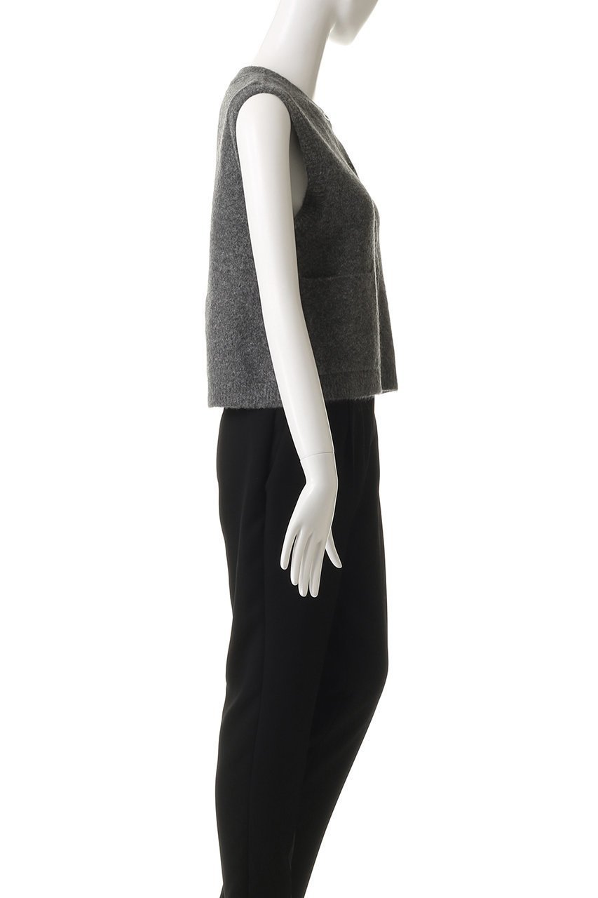 【ミズイロ インド/mizuiro ind】のboucle crew neck vest ベスト 人気、トレンドファッション・服の通販 founy(ファニー) 　ファッション　Fashion　レディースファッション　Fashion for Women　トップス・カットソー　Cut & Sew Tops　ニット　Knit Tops & Sweaters　ベスト&ジレ / 重ね着スタイル　Vests & Gilets　カジュアルプルオーバー・ニットトップス　Pullovers & Knit Tops / Casual Pullovers　ベスト　Vest, Waistcoat　ベーシック　Basic, Essential　新作・新入荷　New Arrivals / New In　other-3|ID: prp329100004693070 ipo3291000000033886262