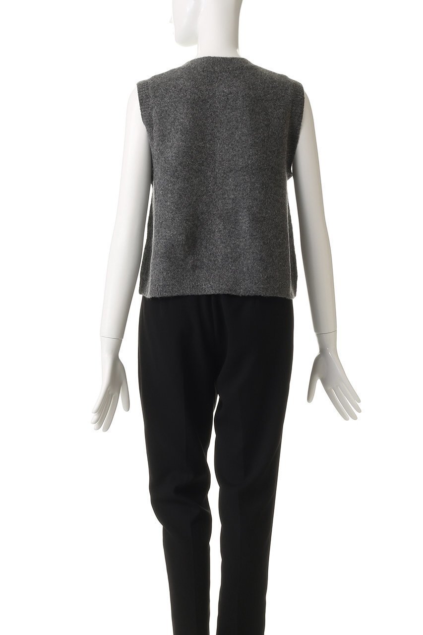 【ミズイロ インド/mizuiro ind】のboucle crew neck vest ベスト 人気、トレンドファッション・服の通販 founy(ファニー) 　ファッション　Fashion　レディースファッション　Fashion for Women　トップス・カットソー　Cut & Sew Tops　ニット　Knit Tops & Sweaters　ベスト&ジレ / 重ね着スタイル　Vests & Gilets　カジュアルプルオーバー・ニットトップス　Pullovers & Knit Tops / Casual Pullovers　ベスト　Vest, Waistcoat　ベーシック　Basic, Essential　新作・新入荷　New Arrivals / New In　other-4|ID: prp329100004693070 ipo3291000000033886263