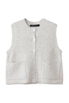 【ミズイロ インド/mizuiro ind】のブークレクルーネックベスト off white|ID: prp329100004693070 ipo3291000000035969972