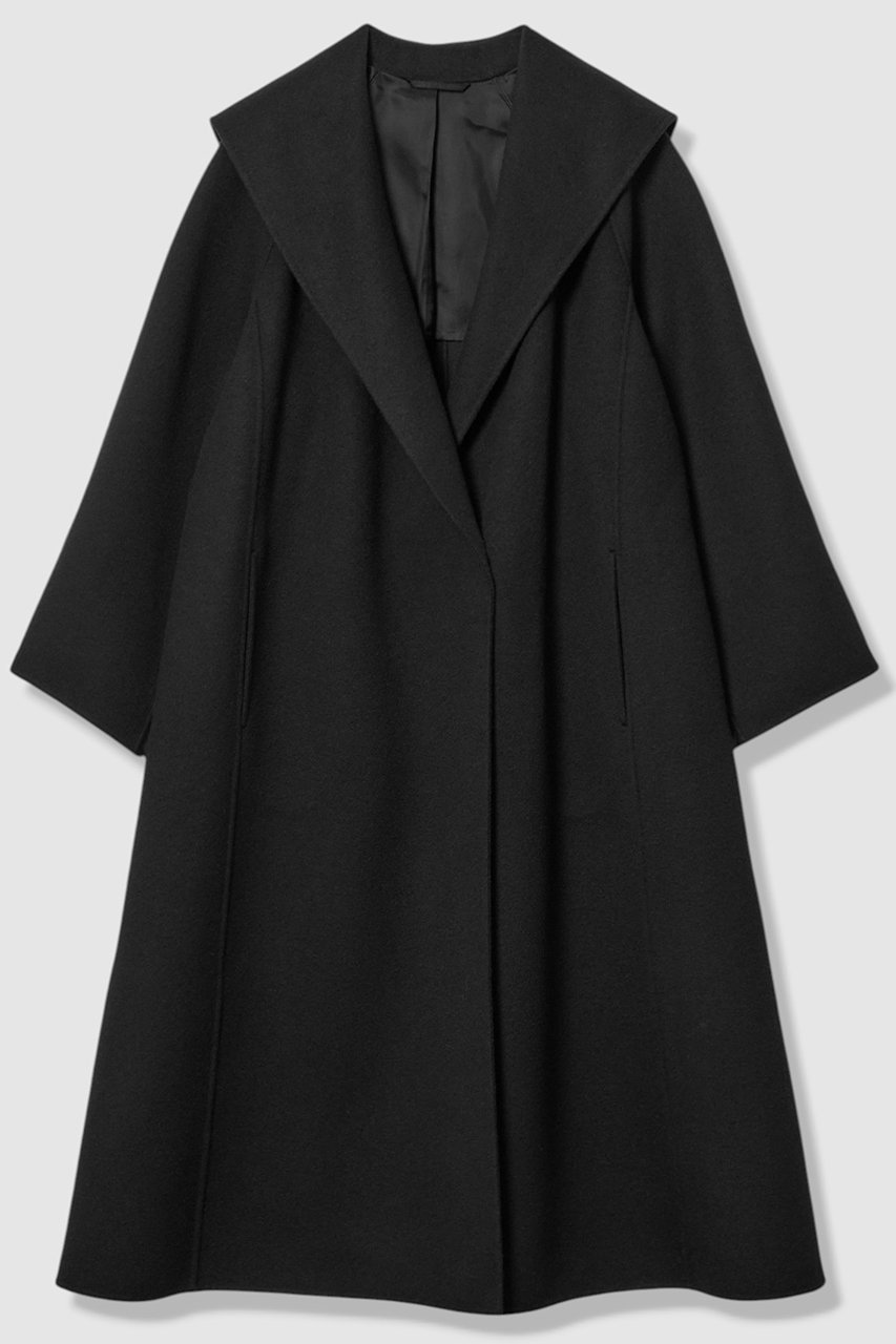 【アナイ/ANAYI】のシャルムリバービックカラーコート 人気、トレンドファッション・服の通販 founy(ファニー) 　ファッション　Fashion　レディースファッション　Fashion for Women　アウター　Coat / Outerwear Collection　コート・ロングコート・ピーコート　Long Coats, Peacoats & More　なめらか　Smooth, Silky Texture　エレガント 上品　Elegant　コンパクト　Compact, Small Size　スリット　Slit, Slit Detail　スリーブ　Sleeve, Long Sleeve / Short Sleeve　ループ　Loop, Loop Knit　ロング　Long, Long-Length　新作・新入荷　New Arrivals / New In　other-3|ID: prp329100004693076 ipo3291000000033886306