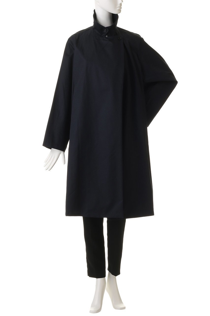 【ミズイロ インド/mizuiro ind】のtrench like CT コート 人気、トレンドファッション・服の通販 founy(ファニー) 　ファッション　Fashion　レディースファッション　Fashion for Women　アウター　Coat / Outerwear Collection　コート・ロングコート・ピーコート　Long Coats, Peacoats & More　スタンド　Stand Collar, Upright Stand　リラックス　Relax, Relaxed Fit　ロング　Long, Long-Length　新作・新入荷　New Arrivals / New In　other-7|ID: prp329100004693077 ipo3291000000033886321