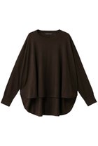 【ミズイロ インド/mizuiro ind】のfront seemed cocoon P/O プルオーバー 人気、トレンドファッション・服の通販 founy(ファニー) ファッション Fashion レディースファッション Fashion for Women トップス・カットソー Cut & Sew Tops ニット Knit Tops & Sweaters カジュアルプルオーバー・ニットトップス Pullovers & Knit Tops / Casual Pullovers シンプル Simple, Minimal スラックス Slacks, Dress Pants デニム Denim, Jeans Material ドレープ Drape, Draping Fabric 新作・新入荷 New Arrivals / New In thumbnail brown|ID: prp329100004693079 ipo3291000000033886336