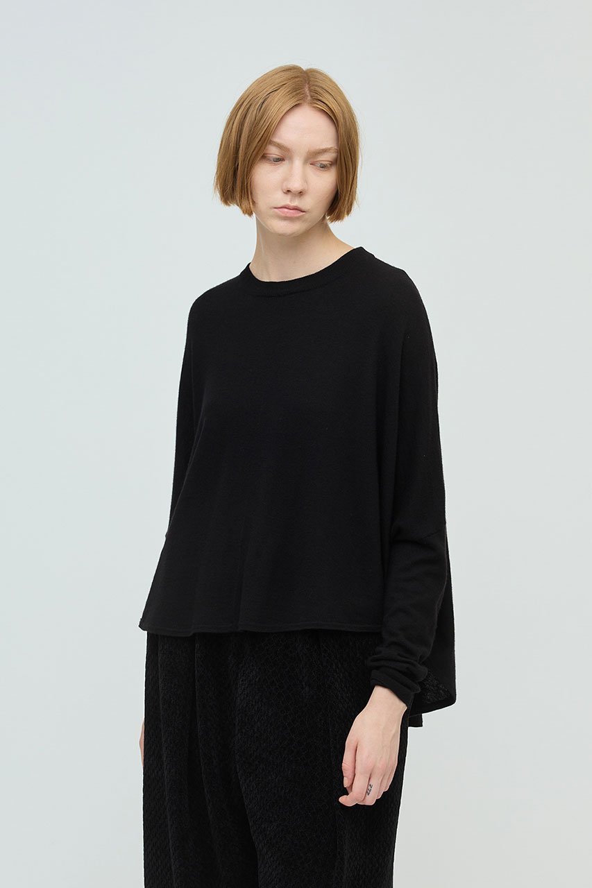 【ミズイロ インド/mizuiro ind】のfront seemed cocoon P/O プルオーバー 人気、トレンドファッション・服の通販 founy(ファニー)  ファッション Fashion レディースファッション Fashion for Women トップス・カットソー Cut & Sew Tops ニット Knit Tops & Sweaters カジュアルプルオーバー・ニットトップス Pullovers & Knit Tops / Casual Pullovers シンプル Simple, Minimal スラックス Slacks, Dress Pants デニム Denim, Jeans Material ドレープ Drape, Draping Fabric other-8|ID: prp329100004693079 ipo3291000000034154546