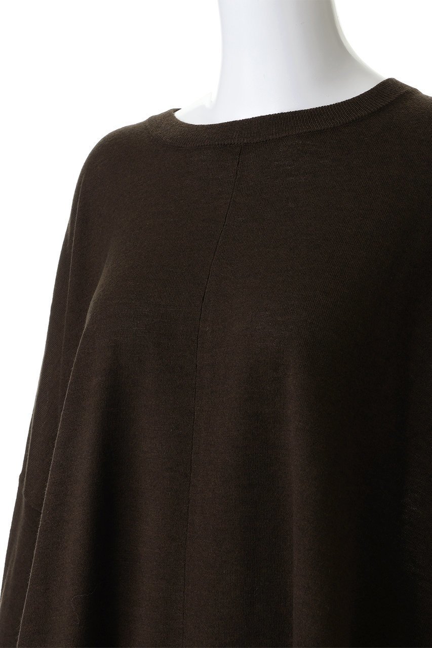 【ミズイロ インド/mizuiro ind】のフロントシームコクーンプルオーバー 人気、トレンドファッション・服の通販 founy(ファニー) ファッション Fashion レディースファッション Fashion for Women トップス・カットソー Cut & Sew Tops ニット Knit Tops & Sweaters カジュアルプルオーバー・ニットトップス Pullovers & Knit Tops / Casual Pullovers シンプル Simple, Minimal スラックス Slacks, Dress Pants デニム Denim, Jeans Material ドレープ Drape, Draping Fabric other-5|ID: prp329100004693079 ipo3291000000036216736