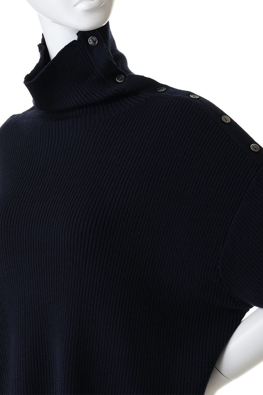 【ミズイロ インド/mizuiro ind】のasymmetry collar rib P/O プルオーバー 人気、トレンドファッション・服の通販 founy(ファニー) 　ファッション　Fashion　レディースファッション　Fashion for Women　トップス・カットソー　Cut & Sew Tops　ニット　Knit Tops & Sweaters　カジュアルプルオーバー・ニットトップス　Pullovers & Knit Tops / Casual Pullovers　ハイネック　High Neck, Mock Neck　ロング　Long, Long-Length　エレガント 上品　Elegant　新作・新入荷　New Arrivals / New In　other-5|ID: prp329100004693080 ipo3291000000033886351