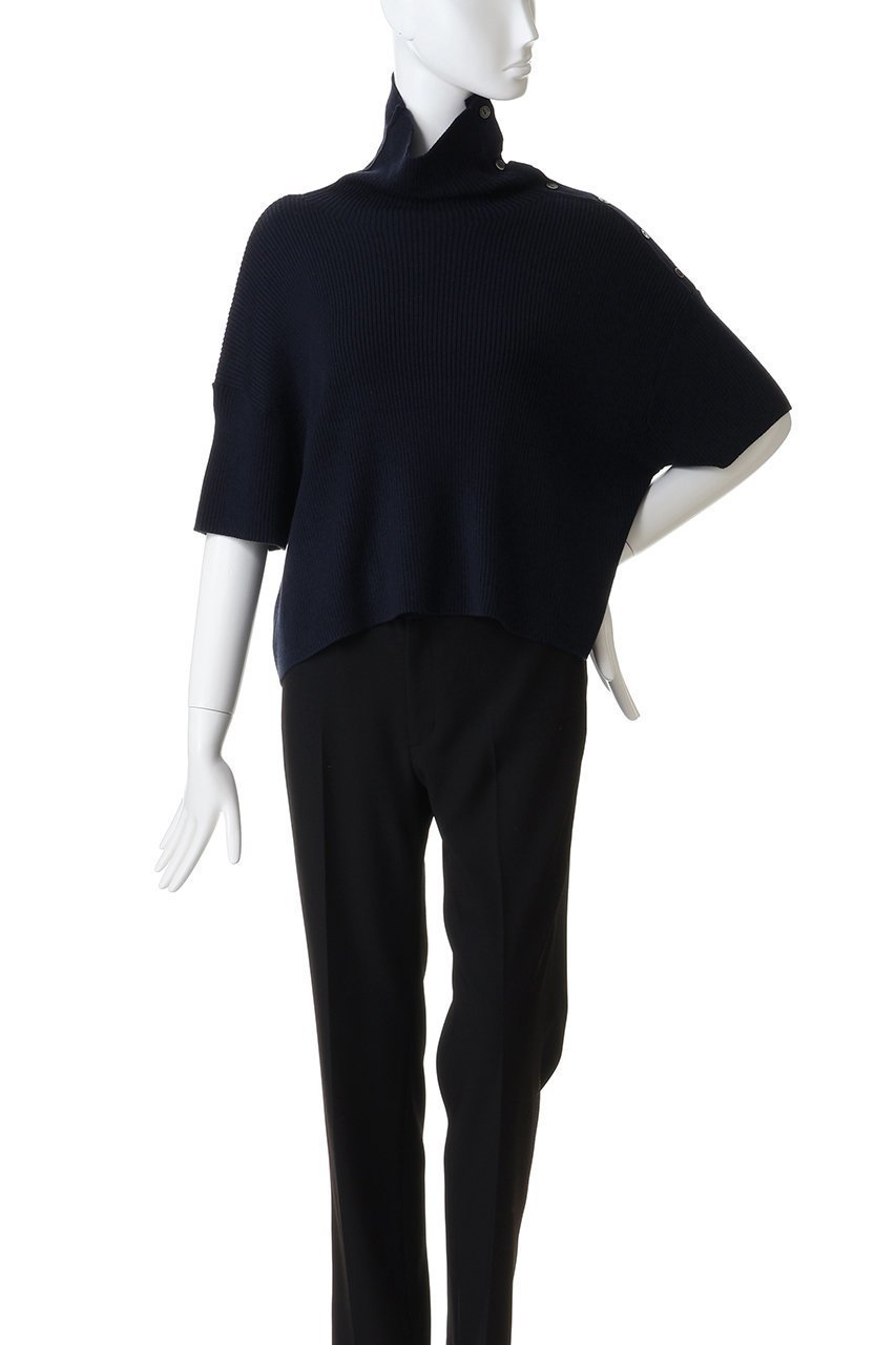 【ミズイロ インド/mizuiro ind】のアシンメトリーカラーリブプルオーバー 人気、トレンドファッション・服の通販 founy(ファニー) ファッション Fashion レディースファッション Fashion for Women トップス・カットソー Cut & Sew Tops ニット Knit Tops & Sweaters カジュアルプルオーバー・ニットトップス Pullovers & Knit Tops / Casual Pullovers ハイネック High Neck, Mock Neck ロング Long, Long-Length エレガント 上品 Elegant other-2|ID: prp329100004693080 ipo3291000000035381329