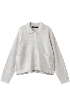 【ミズイロ インド/mizuiro ind】 short C/D with collar カーディガン人気、トレンドファッション・服の通販 founy(ファニー) ファッション Fashion レディースファッション Fashion for Women トップス・カットソー Cut & Sew Tops ニット Knit Tops & Sweaters カーディガン・羽織り Layered Style Cardigans カーディガン Cardigan, Knitwear クラシック Classic, Timeless Style ショート Short, Short Length バランス Balance, Style Balance フレア Flare, Flared マニッシュ Mannish, Boyish 新作・新入荷 New Arrivals / New In |ID:prp329100004693081